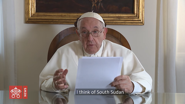 Thông điệp Video của Đức Thánh Cha Phanxicô gửi các dân tộc Cộng hòa Dân chủ Congo và Nam Sudan