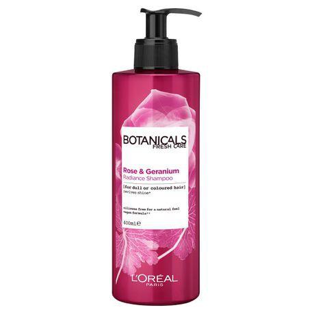 5. L'Oreal Botanicals Rose & Geranium Coloured Hair Vegan Shampoo