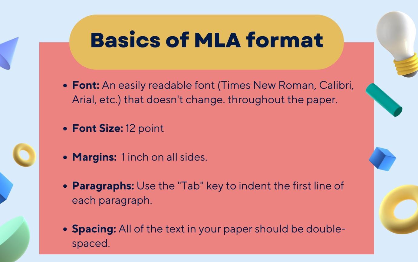 How to Cite a Research Paper Using MLA Format