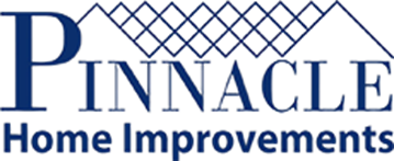 Pinnacle Home Improvements' logo in navy blue text.