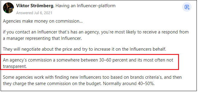 macro influencers sponsored content blog post effective campaign other agencies potential customers