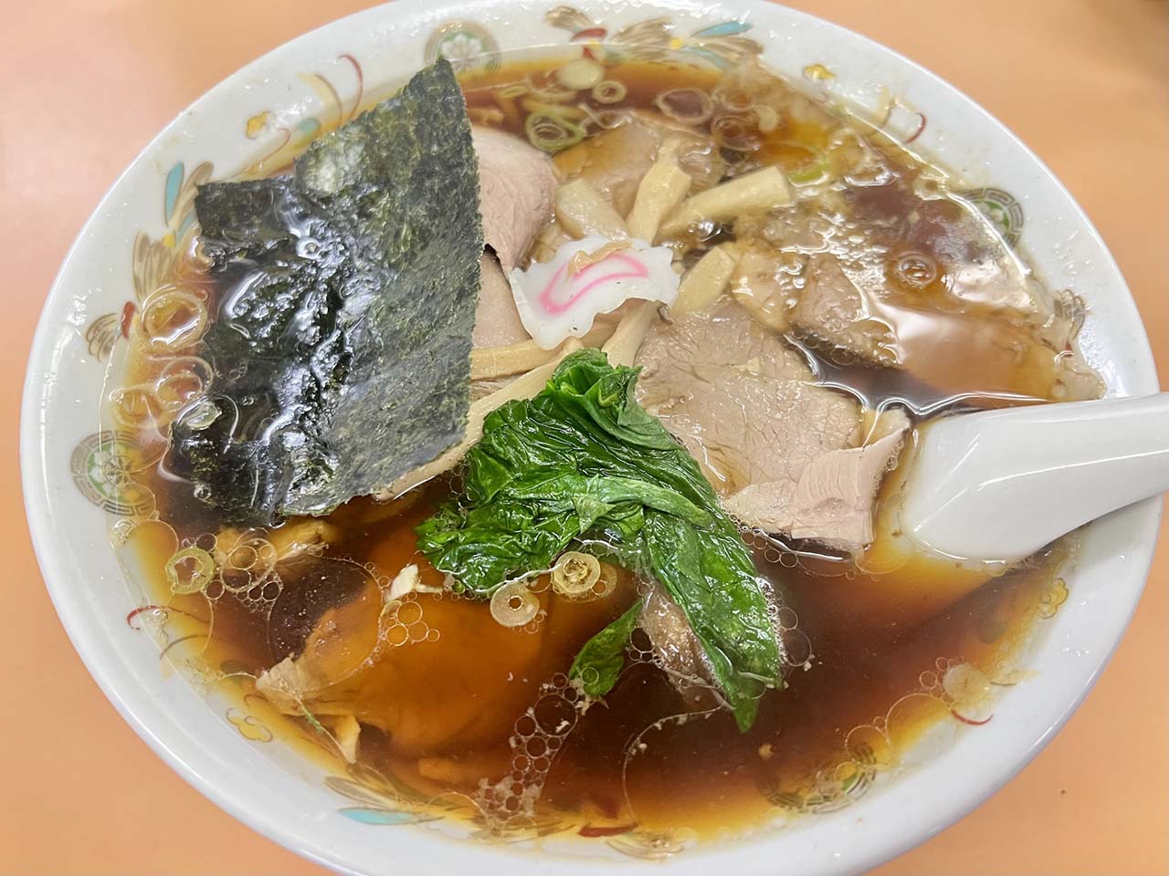 生姜ラーメンを食べて帰る