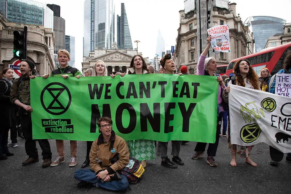 Las-protestas-Extinction-Rebellion-cambio-climático-calentamiento-global-
