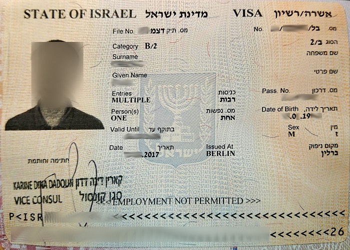 Dịch vụ làm visa Israel - Nắm chắc tấm vé thông quan vào mảnh đất linh thiêng