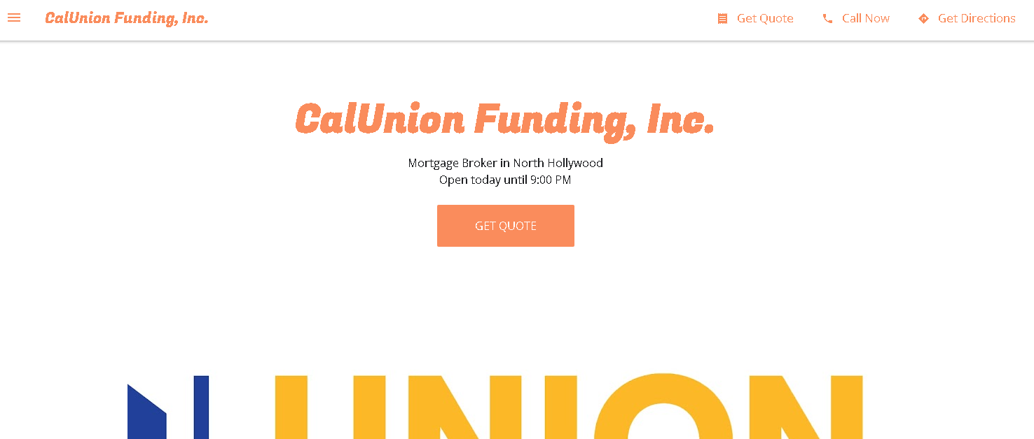 CalUnion Funding Inc review
