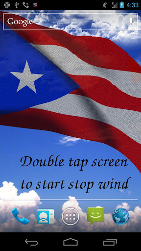 Download 3D Puerto Rico Flag Anthem LWP apk