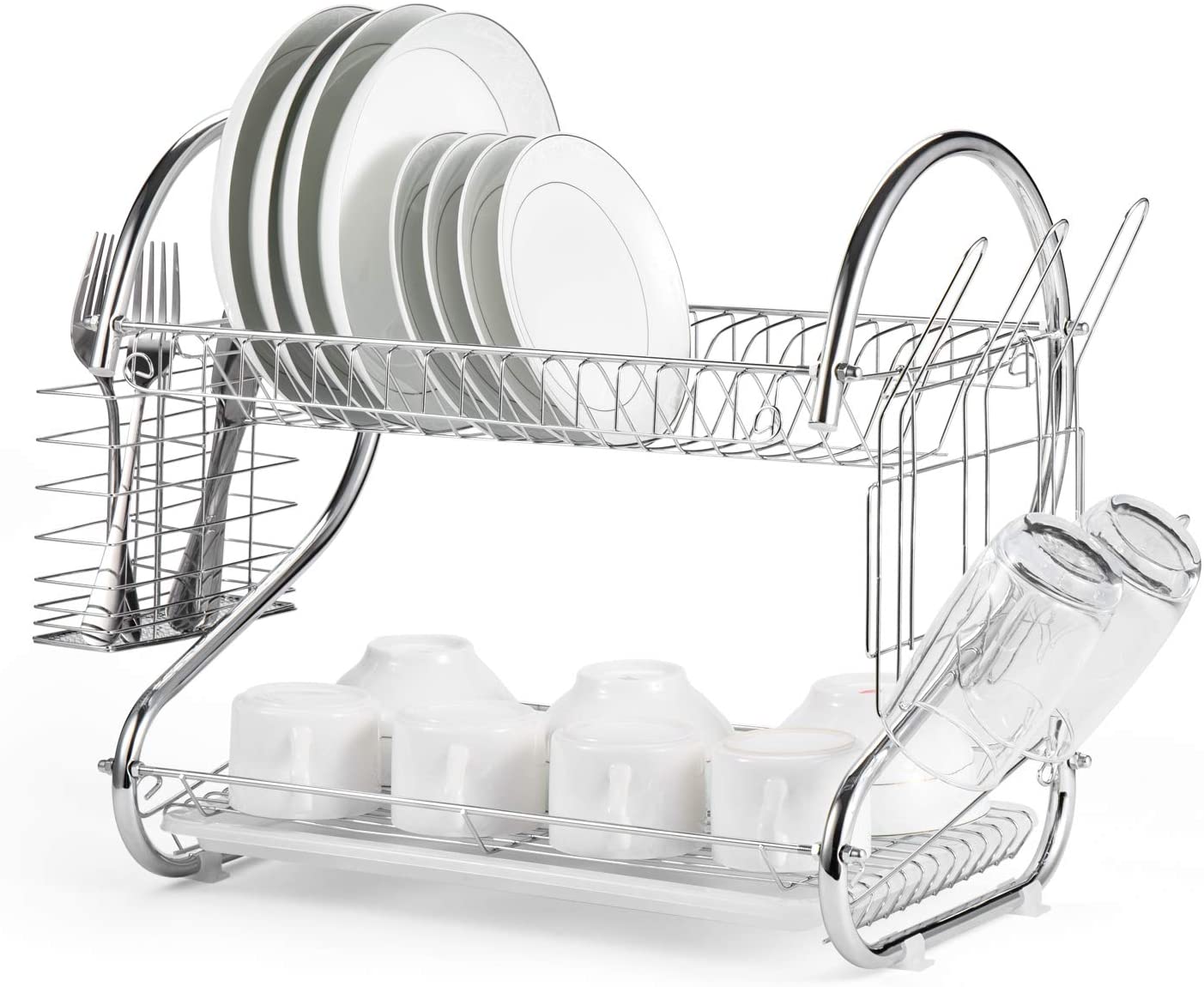 using dish rack to save space in small kitchens in kenya