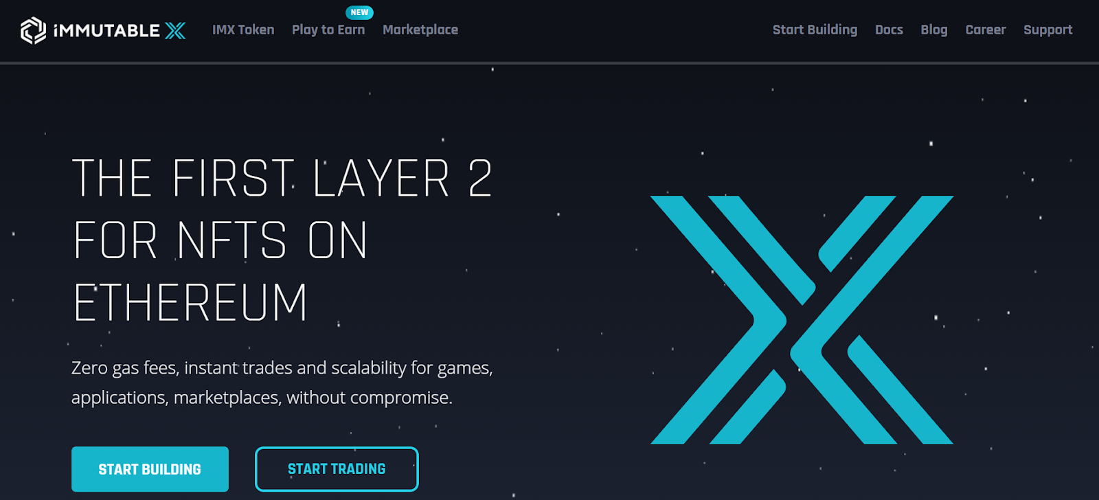 Blog Immutable X Layer-2 Marketplace