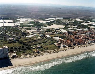 MITJANS TÈCNICS I DESTINACIÓ FINAL DE LES COLLITES:
Diferents espais agrícoles en funció de les tècniques usades i l'ús de mà