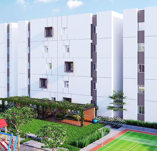 GRC Subhiksha offers Premium Ready to Move Apartments in Sarjapur Road Bangalore Book 2 3 BHK Flats for Sale Sarjapur Road from top builders in Bangalore