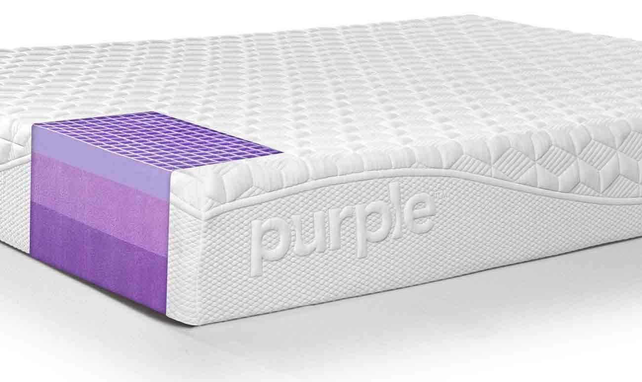 purple mattress compared to memory foam