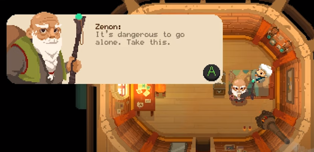 example of Moonlighter graphics