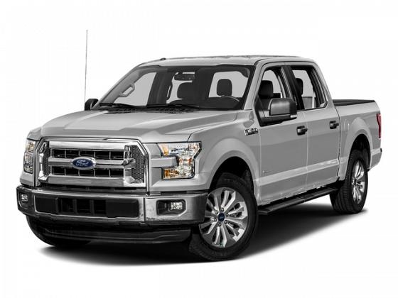 Silver F150 Ford pickup truck at PineRidge Ford in Lethbridge, Alberta