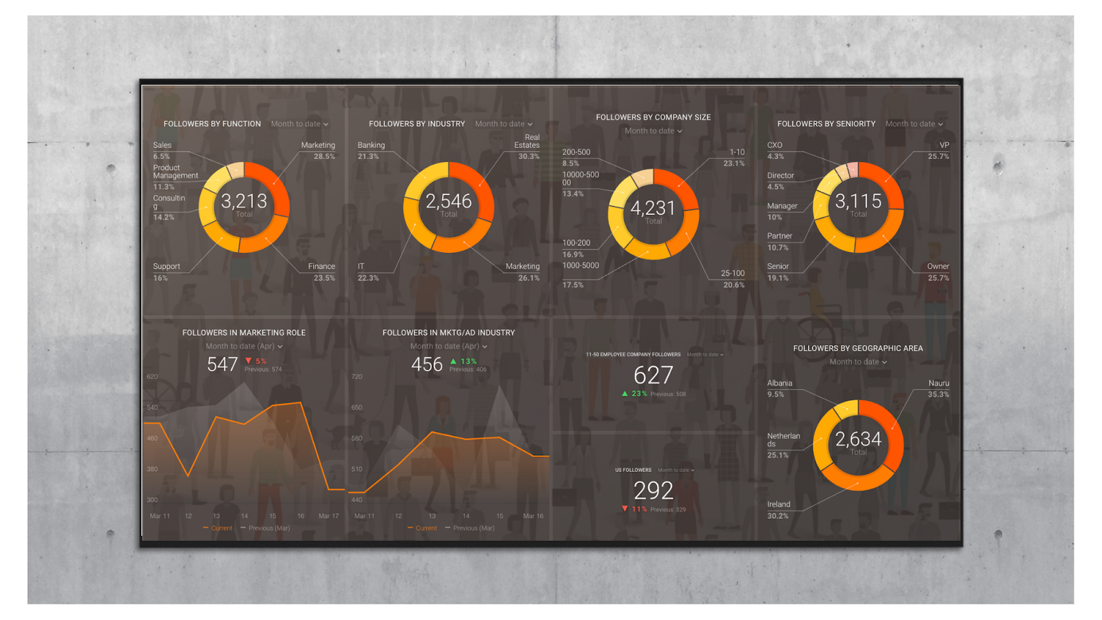 Demographics dashboard