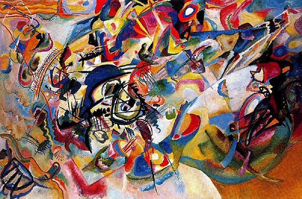 Wassily Kandinski, Composition VII, 1913
