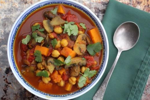 Lebanese Butternut Squash Stew (Vegan Slow Cooker)