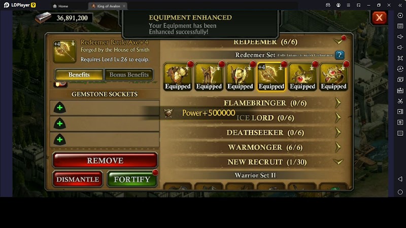 Equipment Enhancement
