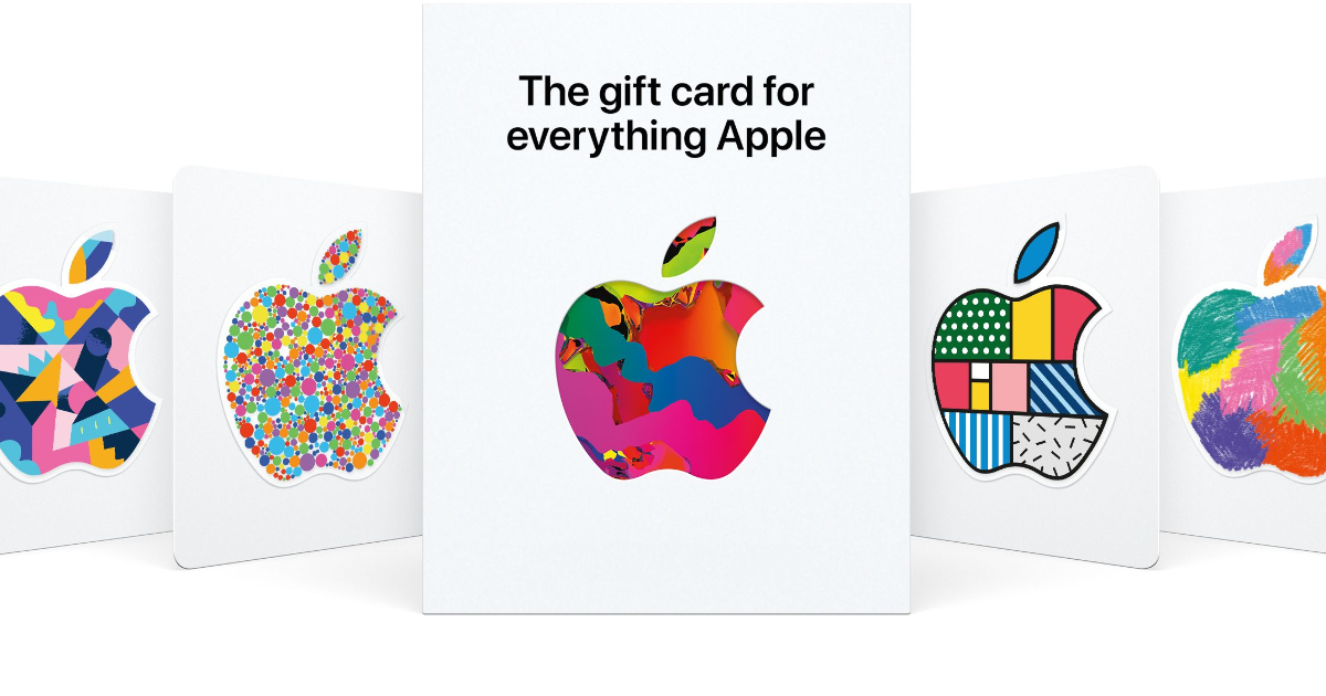 apple  gift card for men