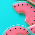 Watermelon Cookie Wallpaper for iPhone and Android