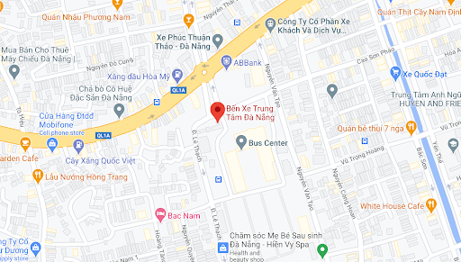 Địa điểm đón/trả khách tại Đà Nẵng