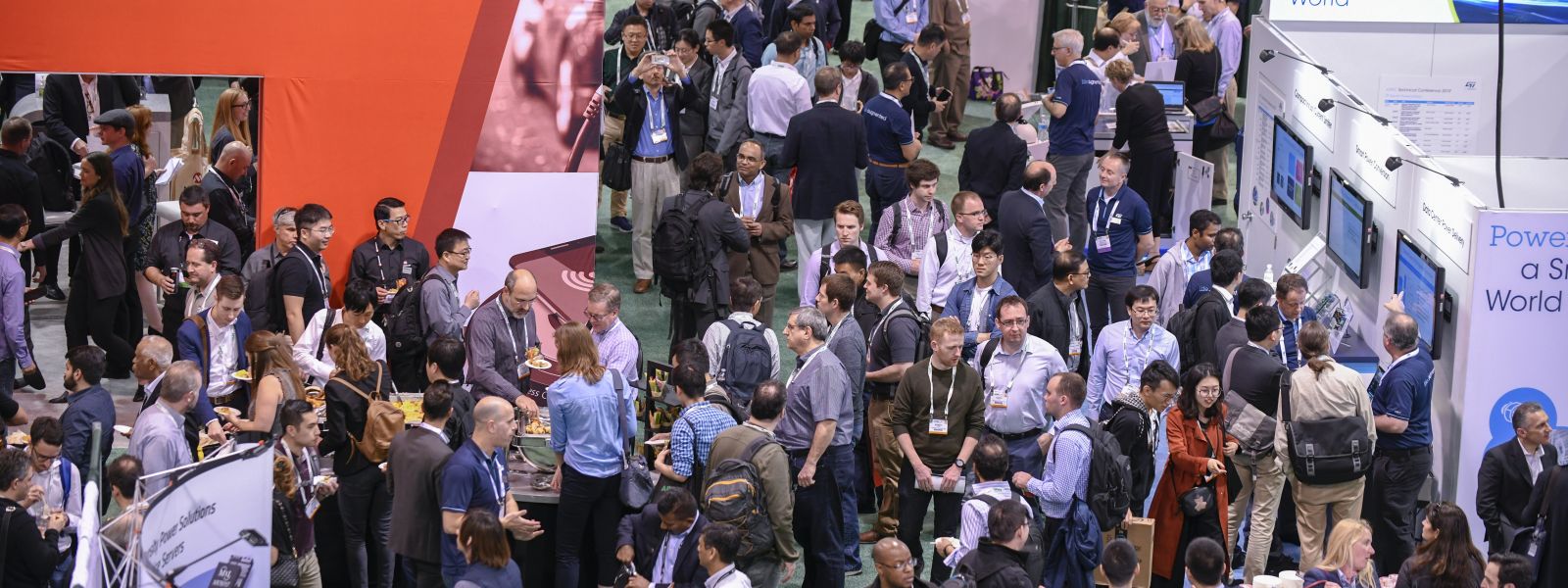 Attendees and exhibitors gather at APEC 2019 in Anaheim, California. Image used courtesy of APEC