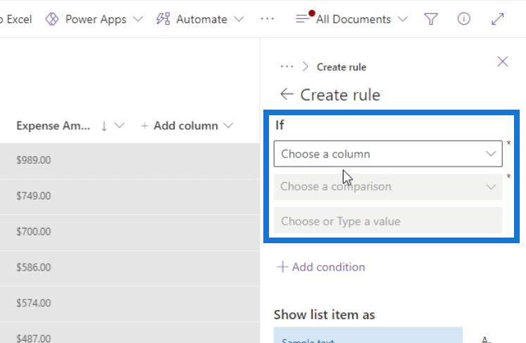 View Formatting In SharePoint