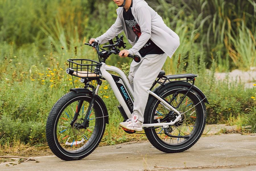 Magicycle Pearl White All-Terrain Cruiser