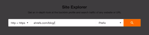 find them in the site explorer tool