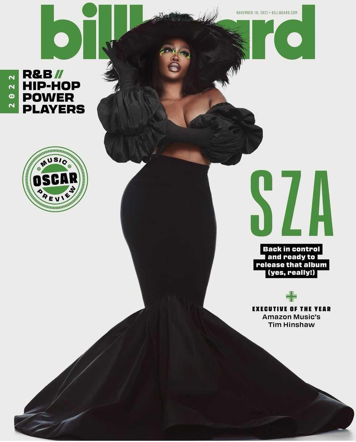 SZA for Billboard Magazine 