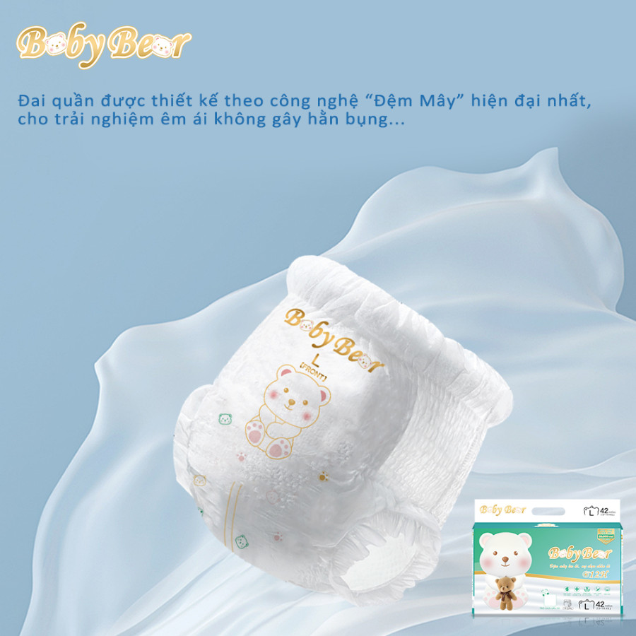 Review bỉm  Boby Bear đệm mây có tốt không