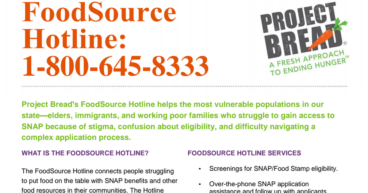 FoodSource Hotline Description.pdf