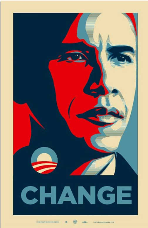 Obama "Change" poster