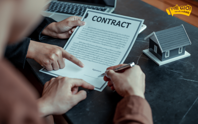 Ký kết các hợp đồng và thỏa thuận - quy trình lựa chọn nhà cung cấp