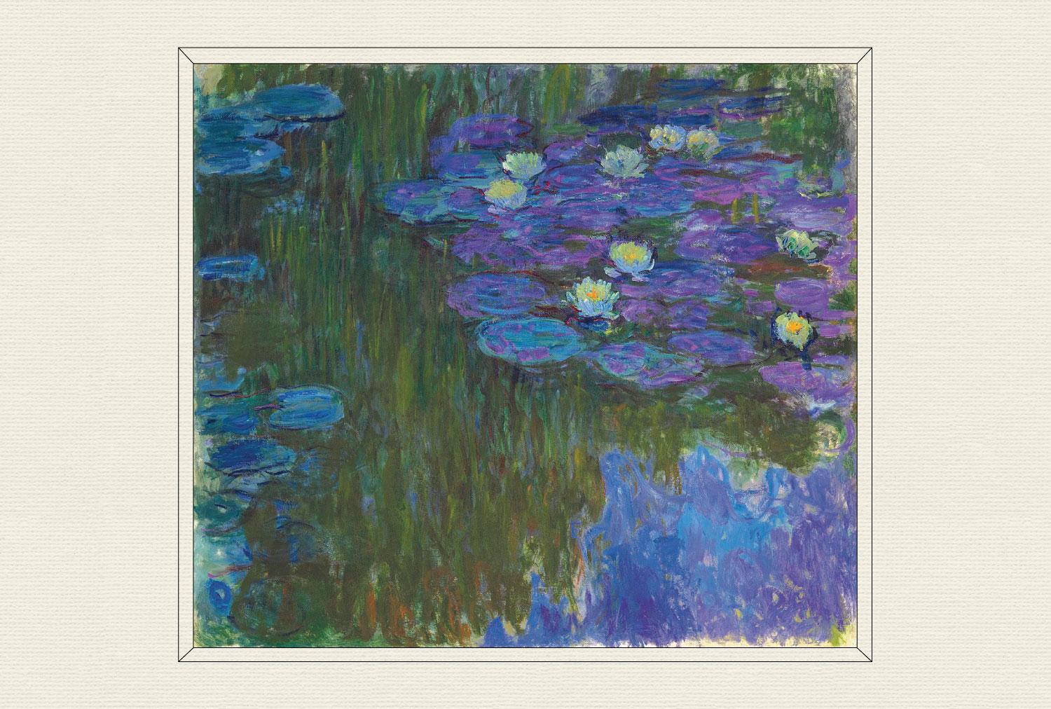 Nymphéas en fleur, 1914–17, by Claude Monet