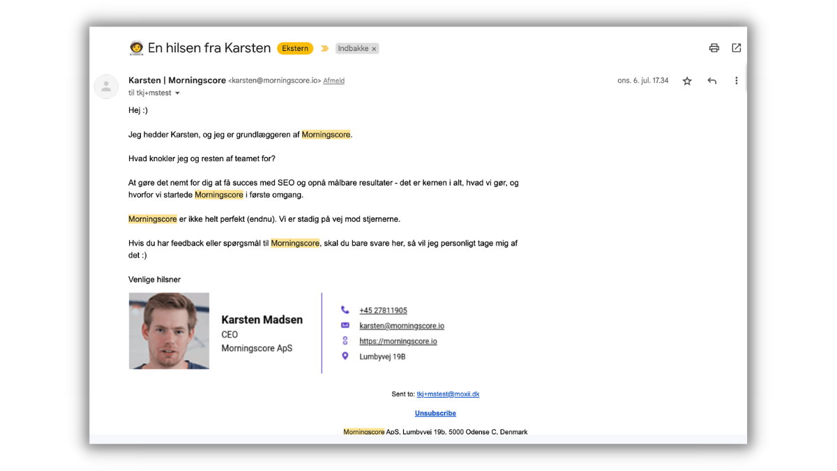 Product-led onboarding: Fordobling af Morningscores user activation på 3 mdr. (og omsætningsrekord)