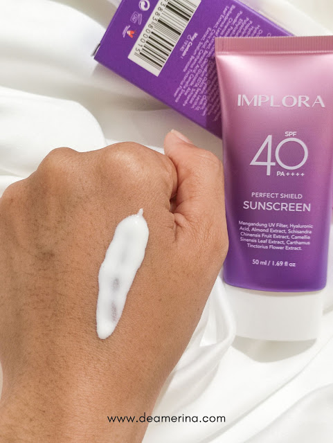 [Review Skincare] Implora Perfect Shield Sunscreen SPF 40 PA ++++