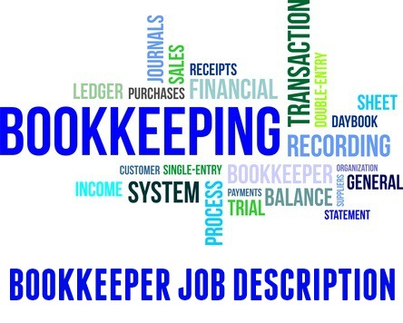 Image indicating the bookkeeper job description