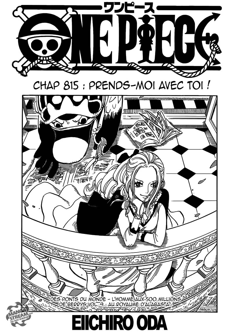 One Piece: Chapter 815 - Page 2