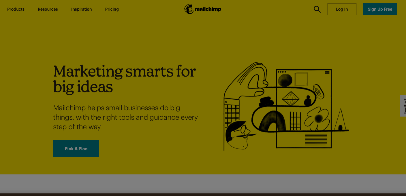 MailChimp email marketing tool for ecommerce