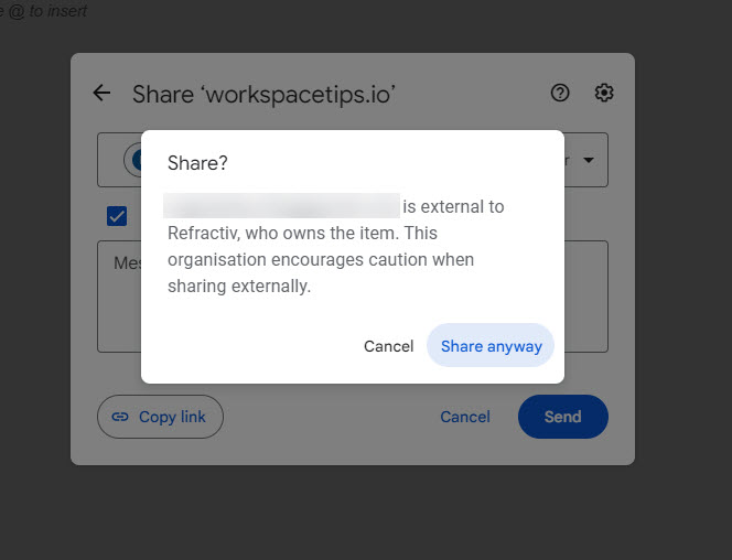 Share a Google Doc with a Non-Google User