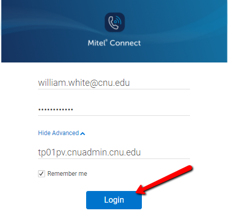 Mitel Login Credentials