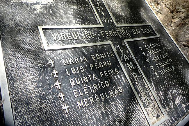 Rota do Cangaco Piranhas Alagoas Placa