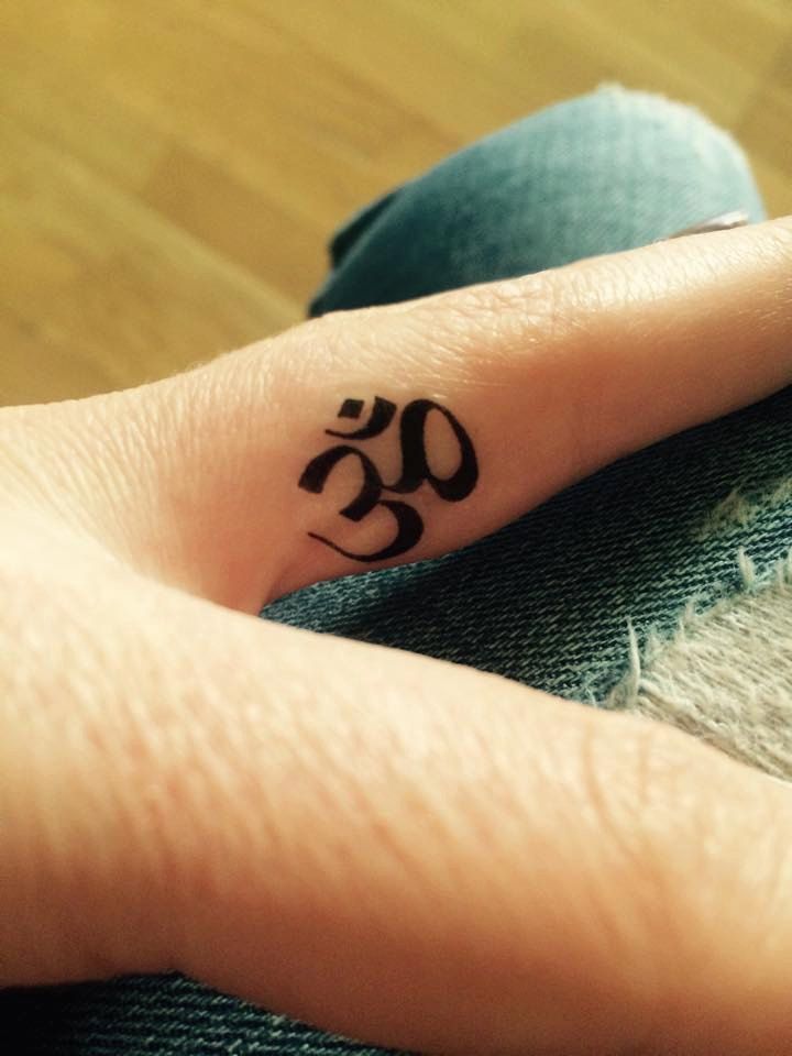 ลายสักโอม เล็กๆ5