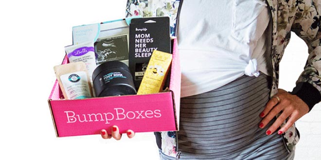 baby bump box christmas present idea for pregnant women