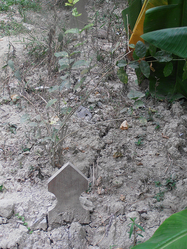 The graves of people killed in the 2012 clashes between the Buddhist Arakan community and the mostly stateless Muslim minority in Myanmar. Credit: Sara Perria/IPS