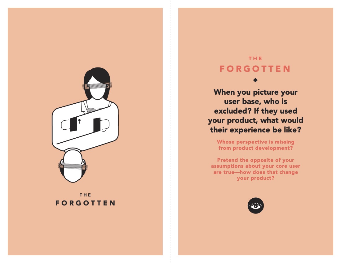 La carte The Forgotten de Tarot Cards of Tech