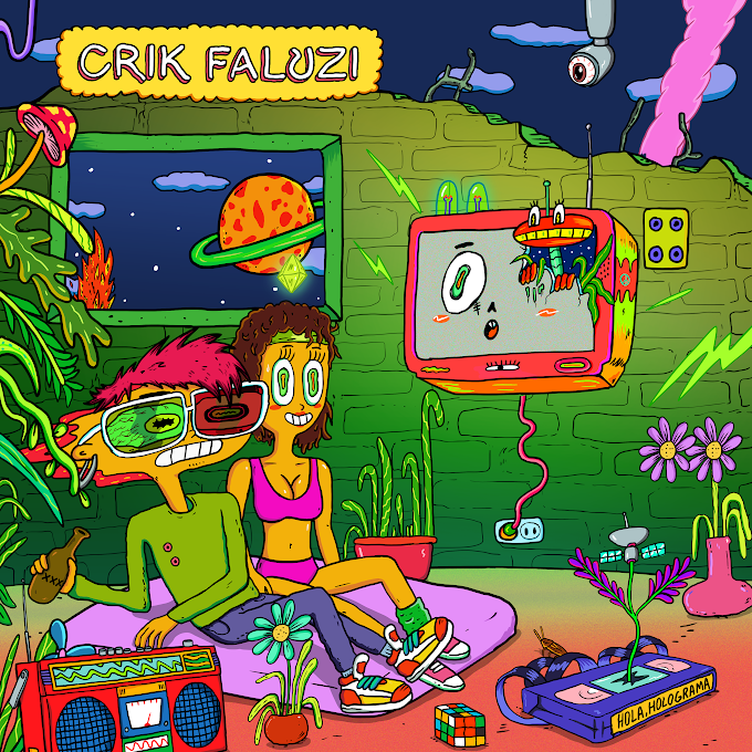 Crik Faluzi presenta su nuevo sencillo “Hola, Holograma” junto a Gala Brie • WhiteNoise