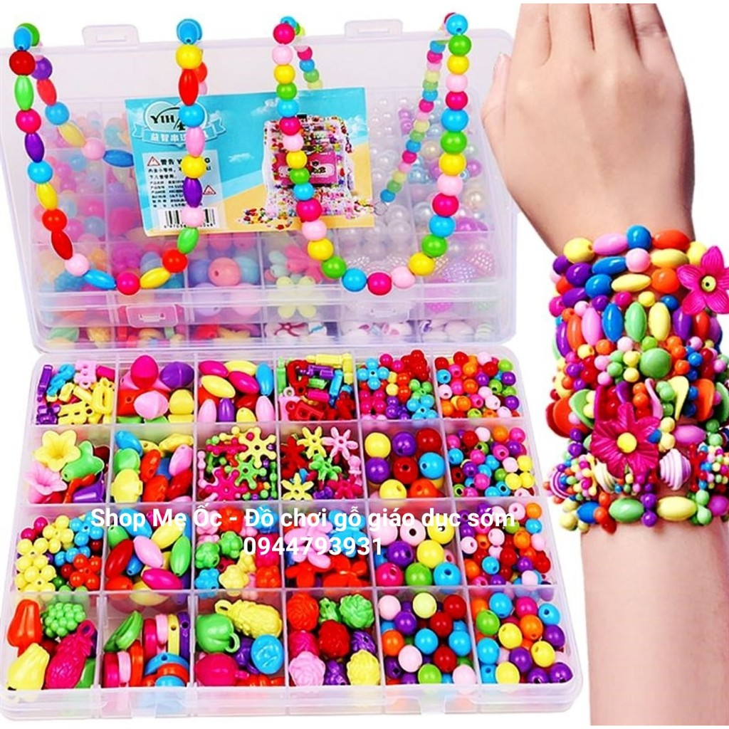 500-700 Acrylic Beads For Kids