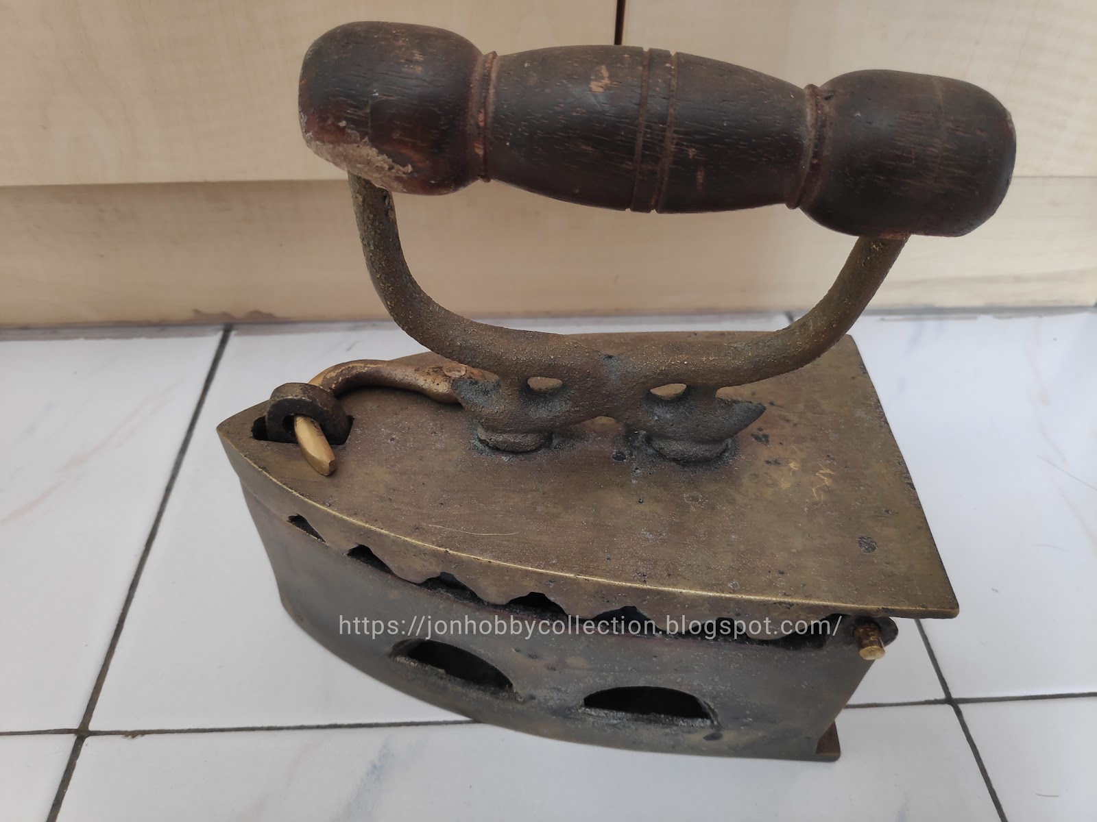 Here is a very rare piece charcoal iron