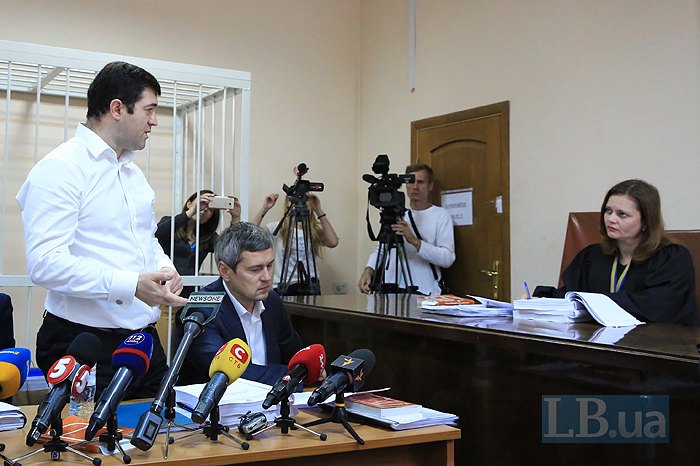 Роман Насіров під час засідання суду